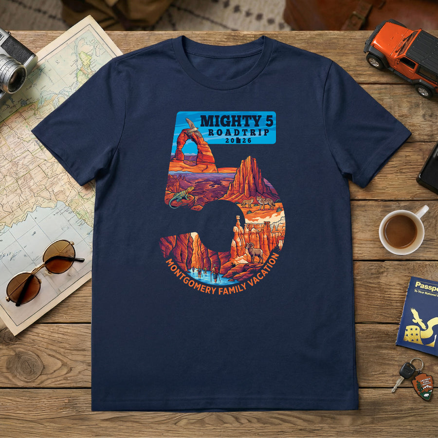 Mighty 5 – Big 5 Edition - Personalized T-Shirt
