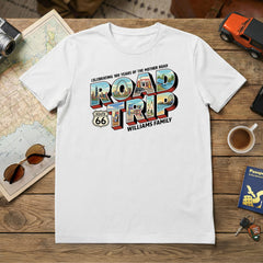 Route 66 - ROAD TRIP - 100 Anniversary T-Shirt