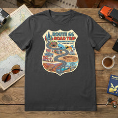 Route 66 - Shield - Personalized T-Shirt