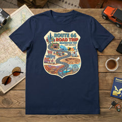 Route 66 - Shield - Personalized T-Shirt