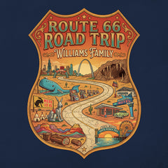 Route 66 - Vintage - Personalized T-Shirt