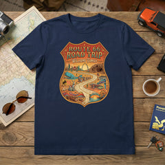 Route 66 - Vintage - Personalized T-Shirt