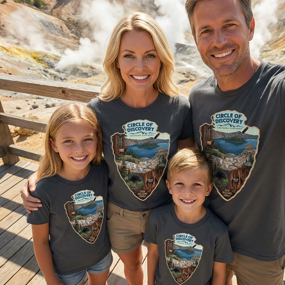 Southern Cascades - Arrowhead - Personalized T-Shirt