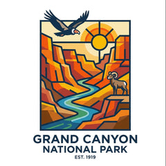 Grand Canyon – Canyon Mosaic - T-Shirt