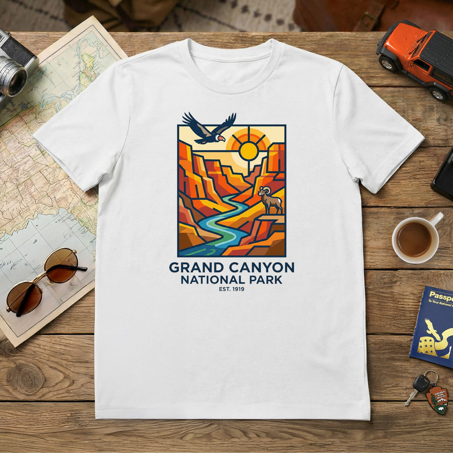 Grand Canyon – Canyon Mosaic - T-Shirt