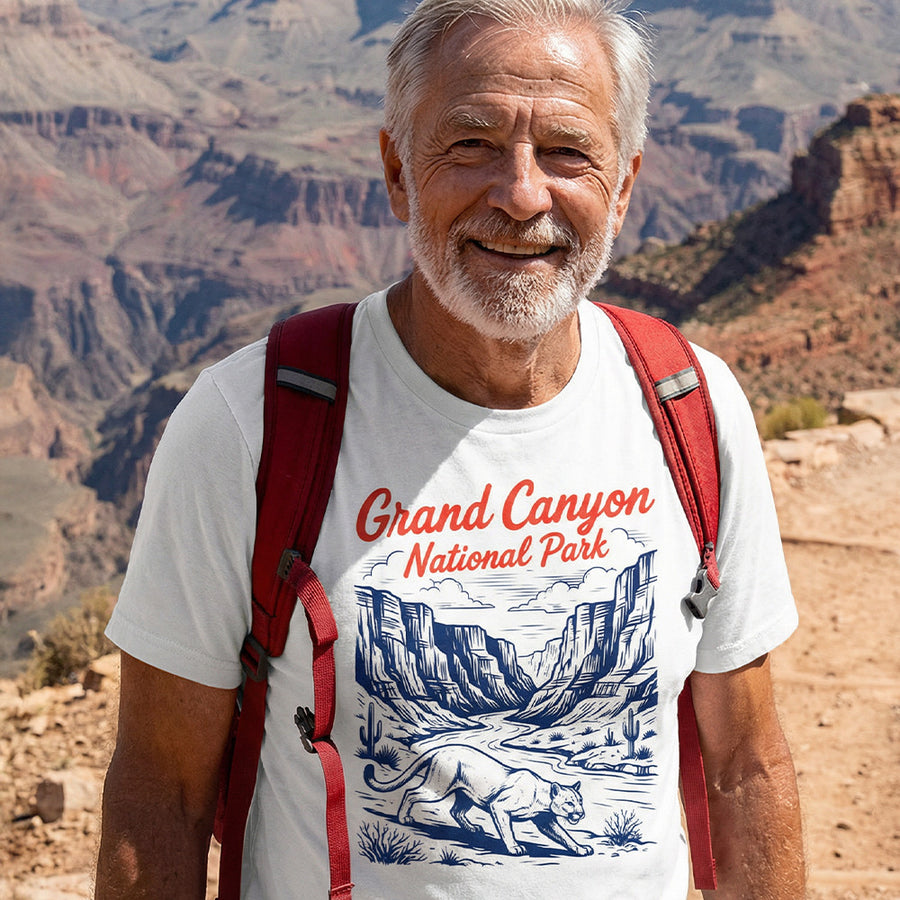 Grand Canyon – Vintage Cougar T-Shirt