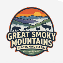 GSMNP – Circular Badge - Personalized T-Shirt