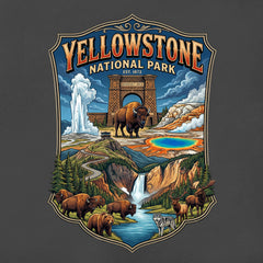 Yellowstone – Ornate Yellowstone T-Shirt