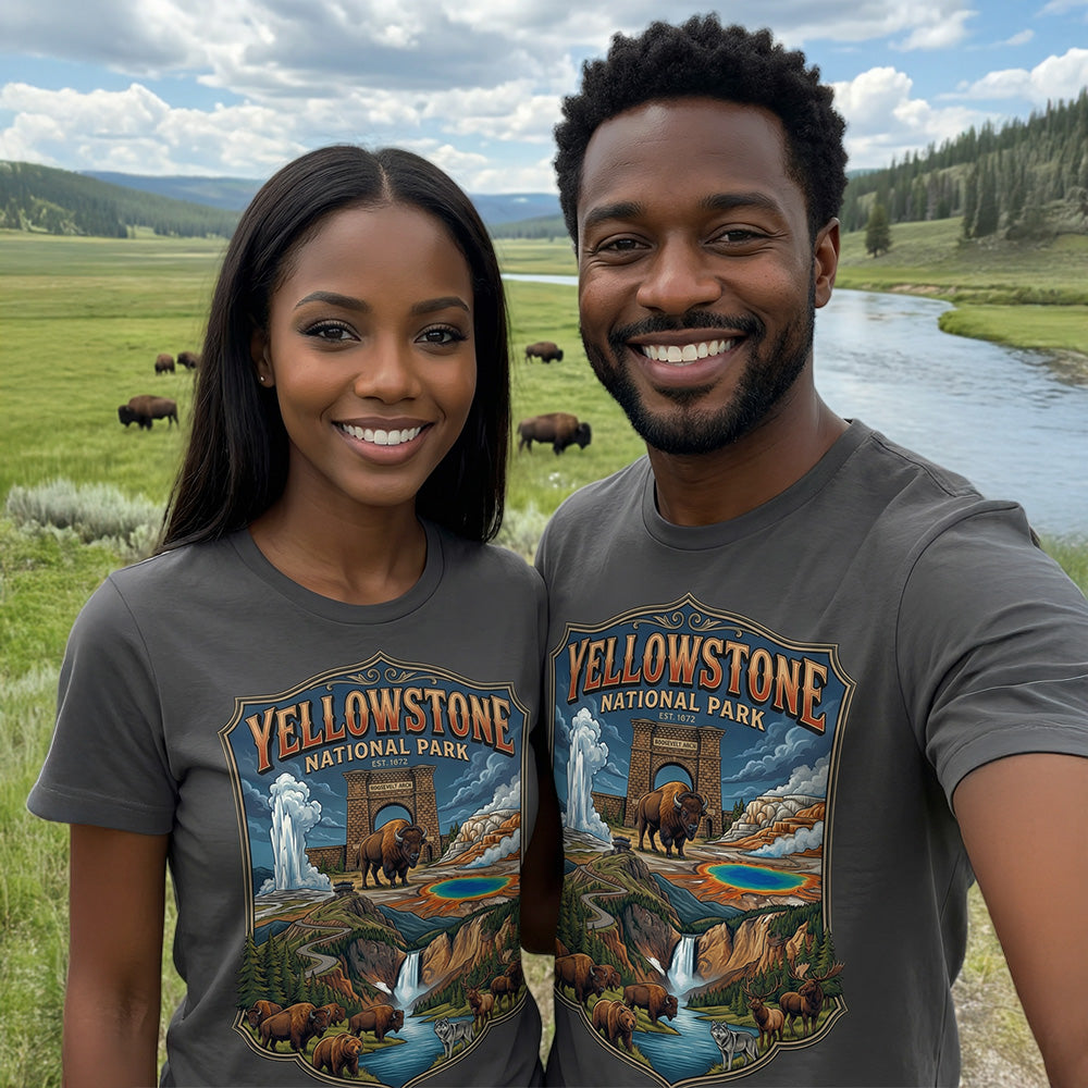 Yellowstone – Ornate Yellowstone T-Shirt