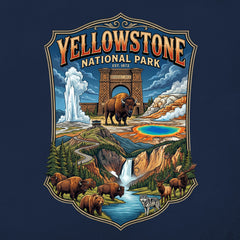 Yellowstone – Ornate Yellowstone T-Shirt