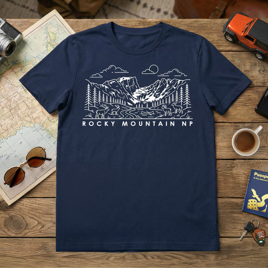 RMNP - Alpine Sketch T-Shirt