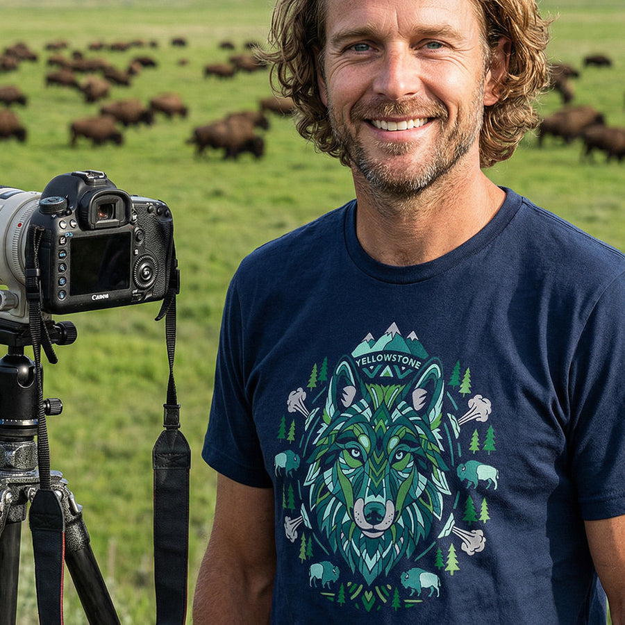 Yellowstone – Wolf Mandala T-Shirt