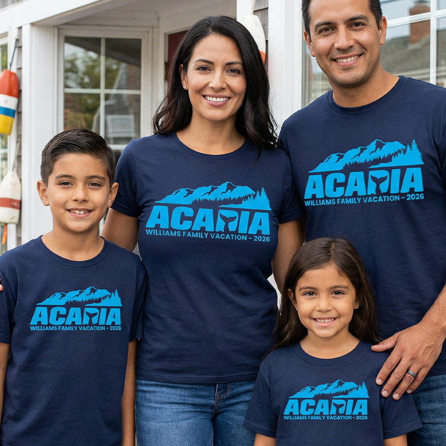 Acadia – Wild Peaks - Personalized T-Shirt