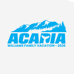 Acadia – Wild Peaks - Personalized T-Shirt