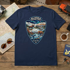 Alaska National Parks - Arrowhead - Personalized T-Shirt