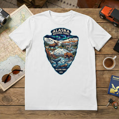 Alaska National Parks - Arrowhead - Personalized T-Shirt