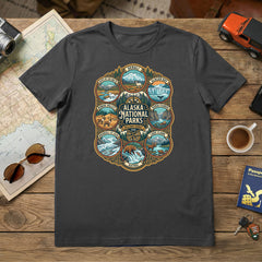 Alaska National Parks - Epic Badge - Personalized T-Shirt