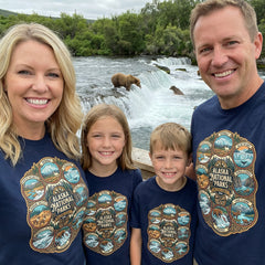 Alaska National Parks - Epic Badge - Personalized T-Shirt