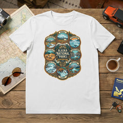 Alaska National Parks - Epic Badge - Personalized T-Shirt