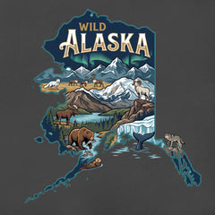 Alaska National Parks - Wild Alaska - Personalized T-Shirt