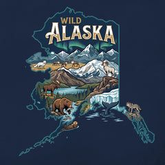 Alaska National Parks - Wild Alaska - Personalized T-Shirt