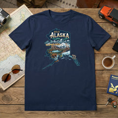 Alaska National Parks - Wild Alaska - Personalized T-Shirt