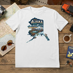 Alaska National Parks - Wild Alaska - Personalized T-Shirt