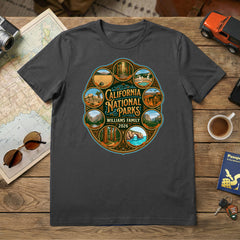 California National Parks - Badge - Personalized T-shirt
