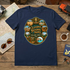 California National Parks - Badge - Personalized T-shirt