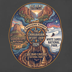 Chihuahuan Desert - Celestial Parks - Personalized T-Shirt