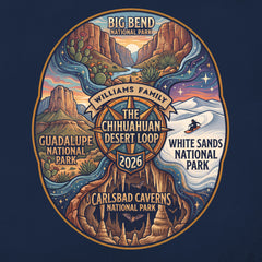 Chihuahuan Desert - Celestial Parks - Personalized T-Shirt