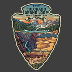 Colorado Grand Loop – Arrowhead -  Personalized T-Shirt
