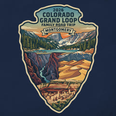Colorado Grand Loop – Arrowhead -  Personalized T-Shirt
