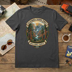 California's Crown Jewels - Badge - Personalized T-Shirt
