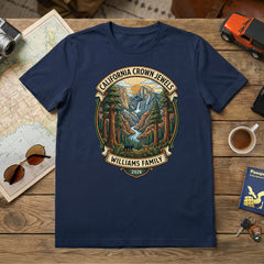 California's Crown Jewels - Badge - Personalized T-Shirt