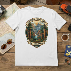 California's Crown Jewels - Badge - Personalized T-Shirt