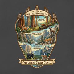 California's Crown Jewels - Bearclaw Edition - Personalized T-shirt