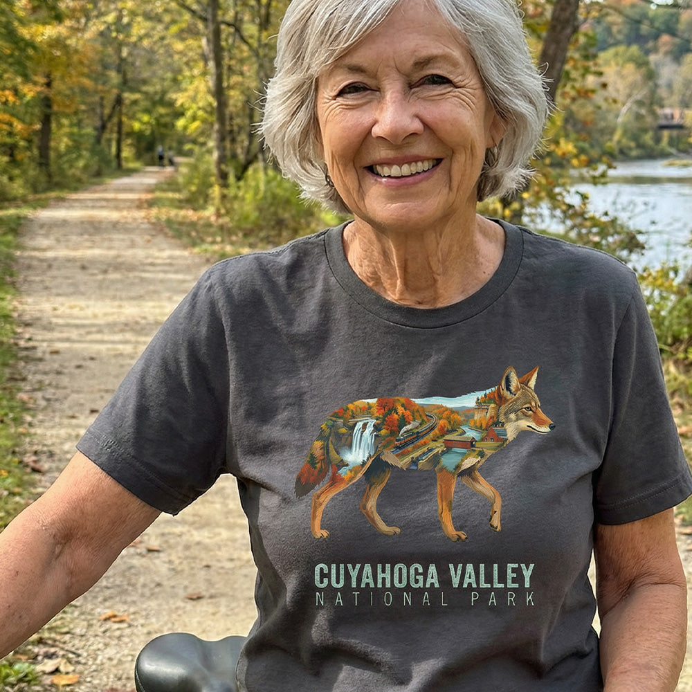 Cuyahoga Valley NP – Coyote Mashup T-Shirt