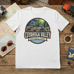 Cuyahoga Valley – Circular Badge -  Personalized T-Shirt