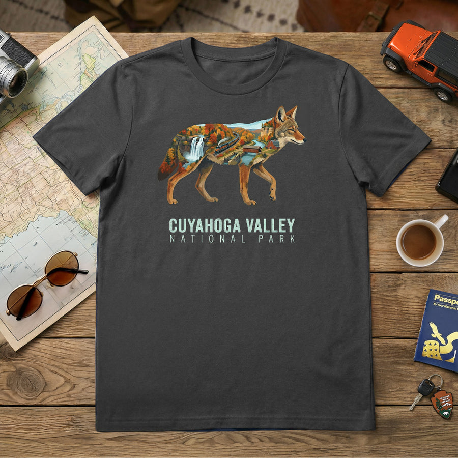 Cuyahoga Valley NP – Coyote Mashup T-Shirt