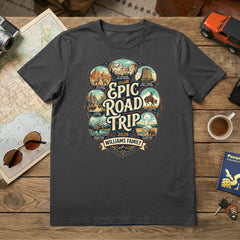 Badlands to Yellowstone - Epic Road Trip - Personalized T-Shirt