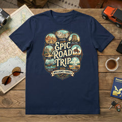 Badlands to Yellowstone - Epic Road Trip - Personalized T-Shirt