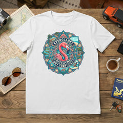 Florida National Parks - Flamingo Mandala - T-Shirt