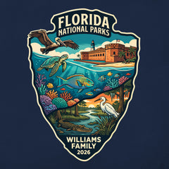 Florida National Parks - Arrowhead - Personalized T-Shirt