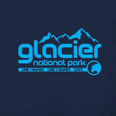 Glacier – Modern Alpine Personalized T-Shirt