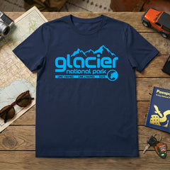 Glacier – Modern Alpine Personalized T-Shirt
