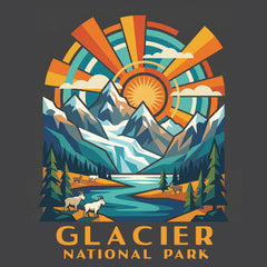 Glacier – Radiant Alpine Peaks T-Shirt