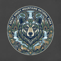 GSMNP – Black Bear Mandala T-Shirt