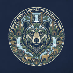 GSMNP – Black Bear Mandala T-Shirt