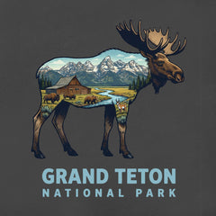 Grand Teton – Moose Mashup T-Shirt